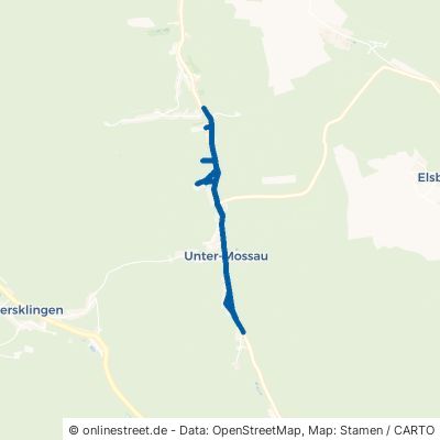 Ortsstraße Mossautal Unter-Mossau 