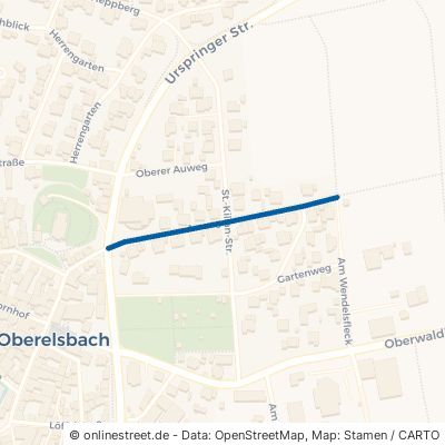Auweg Oberelsbach 