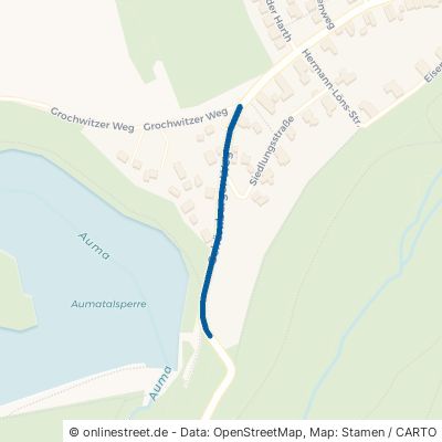 Schömberger Weg Weida Liebsdorf 