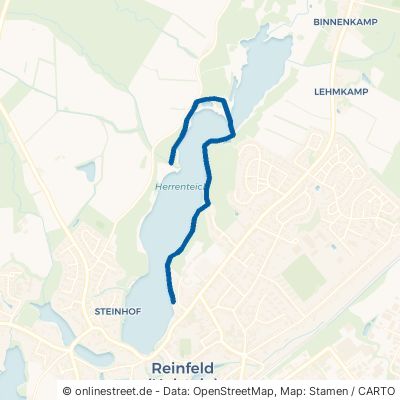 Herrenteich-Wanderweg 23858 Reinfeld 