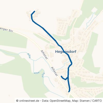Hauptstraße Büren Hegensdorf 
