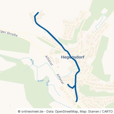 Hauptstraße Büren Hegensdorf 