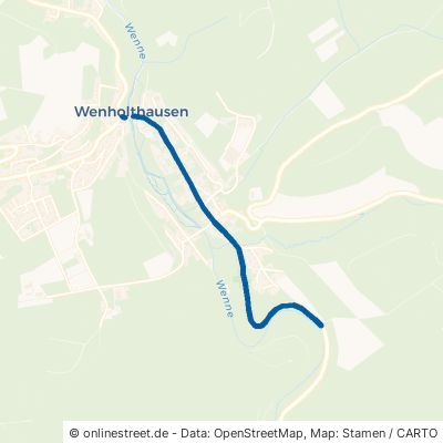 Südstraße Eslohe (Sauerland) Wenholthausen 
