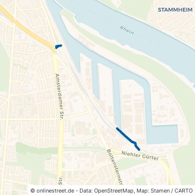 Am Niehler Hafen Köln Niehl 