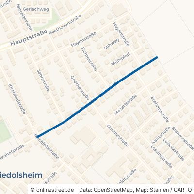 Bachstraße Dettenheim 