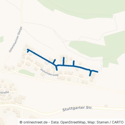 Schlehenweg Ostelsheim 
