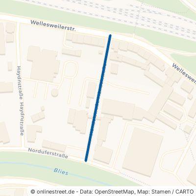 Händelstraße Neunkirchen Innenstadt 