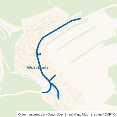 Calwer Straße Oberreichenbach Würzbach 
