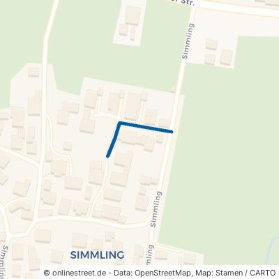 Emil-Sirnsitsch-Weg Deggendorf Simmling 