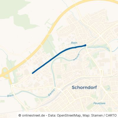 Waiblinger Straße Schorndorf 