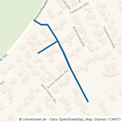 Carl-Bosch-Straße Lage Ehrentrup 