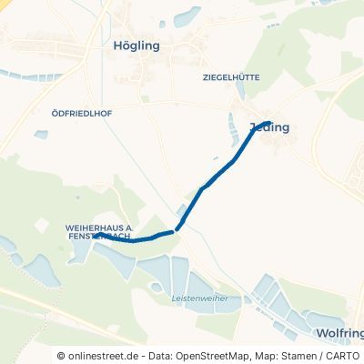 Weiherhaus Weg Fensterbach Freihöls 
