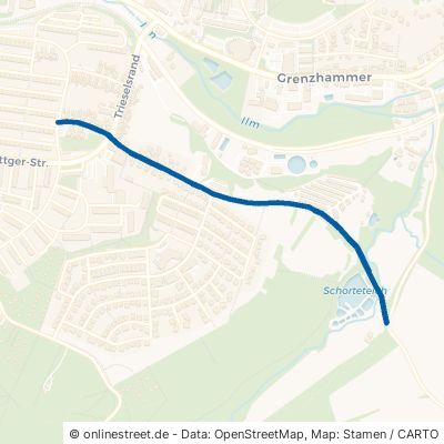 Oehrenstöcker Landstraße Ilmenau 