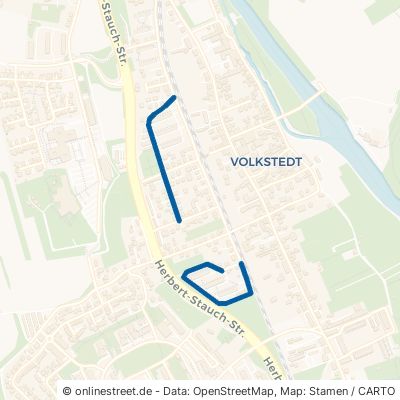 Robert-Koch-Straße Rudolstadt Volkstedt 