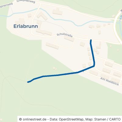 Steinbachweg Breitenbrunn (Erzgebirge) Erlabrunn 