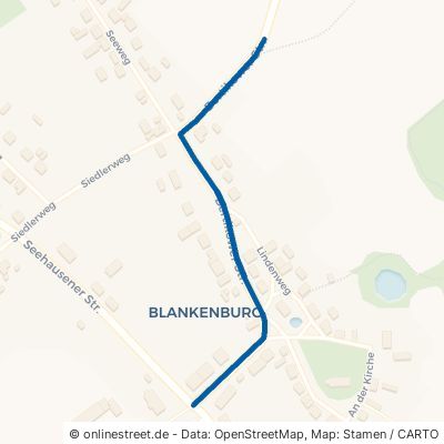 Bertikower Straße Oberuckersee Blankenburg 