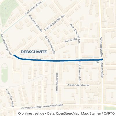 Haeckelstraße Gera Debschwitz 