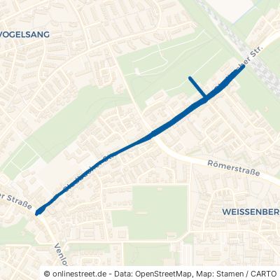 Gladbacher Straße Neuss Weissenberg 