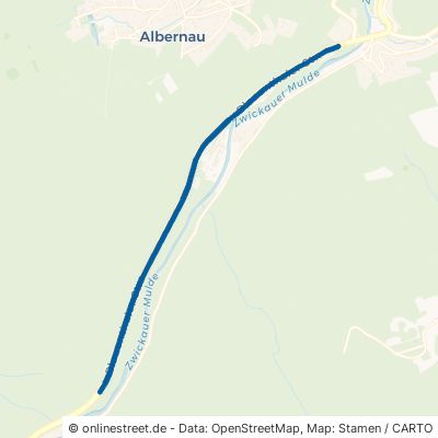 Blauenthaler Straße Zschorlau Albernau 