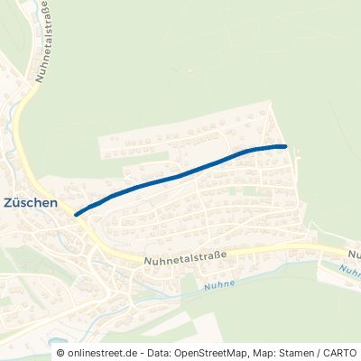 Schützenstraße Winterberg Züschen 