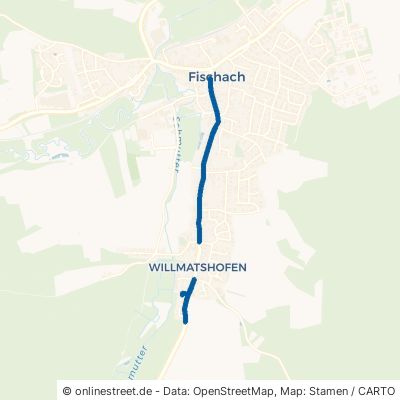 Hauptstraße Fischach Willmatshofen 