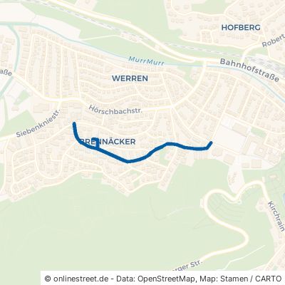 Fritz-Ehrmann-Straße Murrhardt Eulenhöfle 