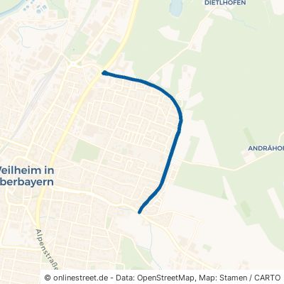 Narbonner Ring Weilheim im OB Weilheim 