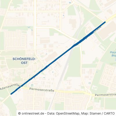 Torgauer Straße Leipzig Sellerhausen-Stünz 
