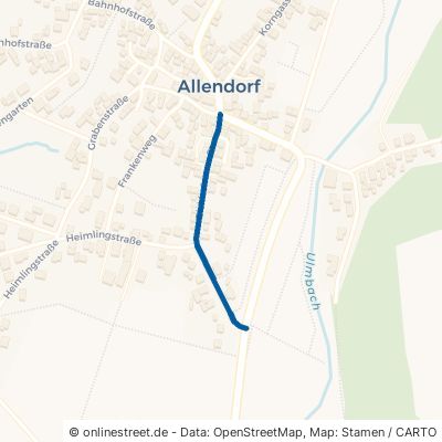 Biskirchener Straße Greifenstein Allendorf 