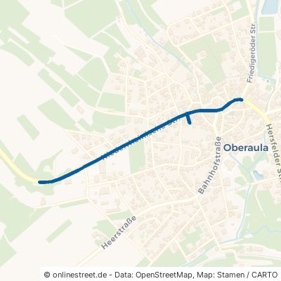 Niederrheinische Straße Oberaula 