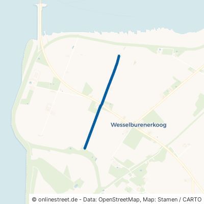 Lammersweg Wesselburenerkoog 