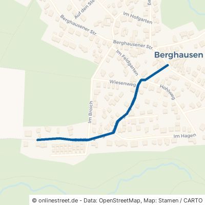 Goldbergweg Königswinter Berghausen 