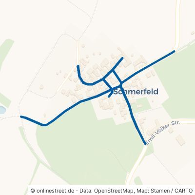 Dorfstraße Wipfratal Schmerfeld 