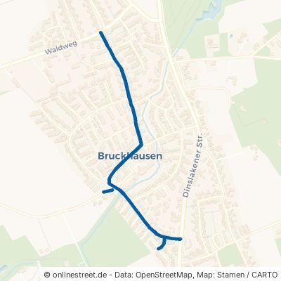 Hauptstraße Hünxe Bruckhausen 