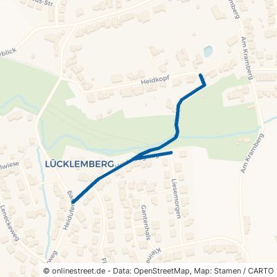Heidekrugweg Dortmund Lücklemberg 