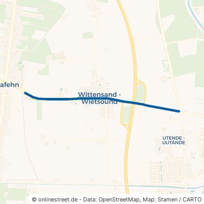 Wittensander Straße Saterland Strücklingen-Wittensand 