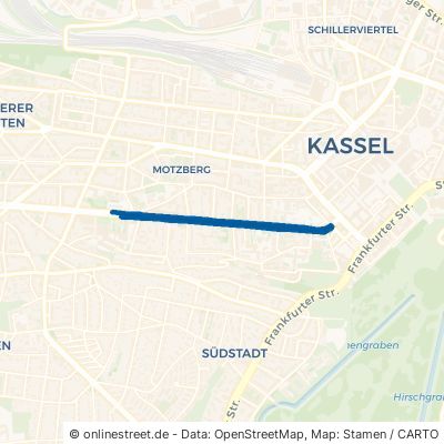 Wilhelmshöher Allee Kassel Mitte 