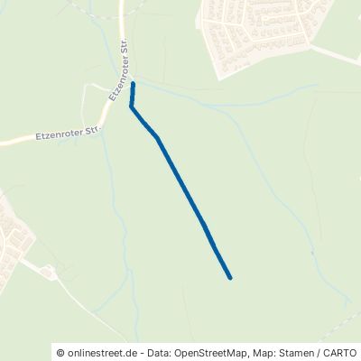 Forlewaldweg Waldbronn Reichenbach 