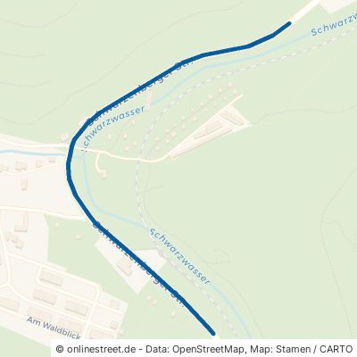 Schwarzenberger Straße Breitenbrunn (Erzgebirge) Erlabrunn 
