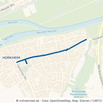 Hohenloher Straße Heilbronn Horkheim 