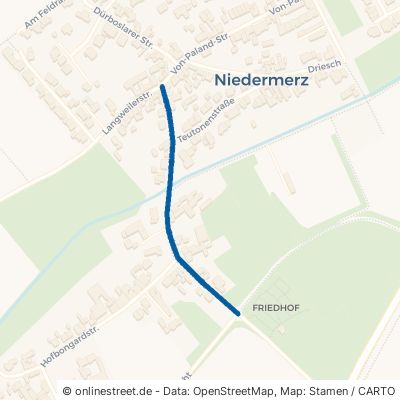 Johannesstraße Aldenhoven Niedermerz 