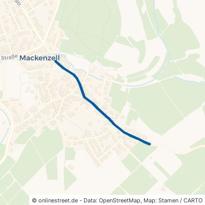 Weißenborner Straße Hünfeld Mackenzell 