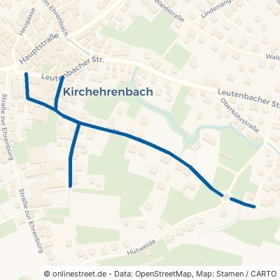 Pfarrstraße Kirchehrenbach 