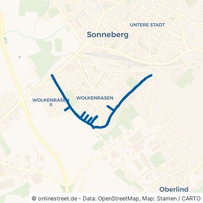 Friedrich-Ludwig-Jahn-Straße Sonneberg 