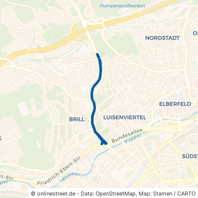 Briller Straße Wuppertal Elberfeld 