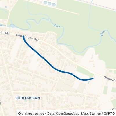 Alter Postweg Bünde Südlengern 