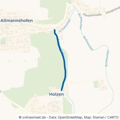 Schmutterpfad Allmannshofen Hahnenweiler 