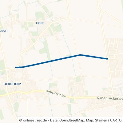 Molkereiweg Lübbecke Blasheim 
