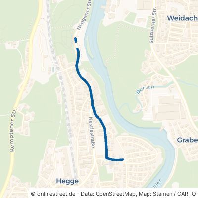 Georg-Haindl-Straße Waltenhofen Hegge 