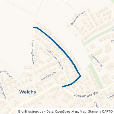 Pfarrer-Niederhuber-Straße Weichs 